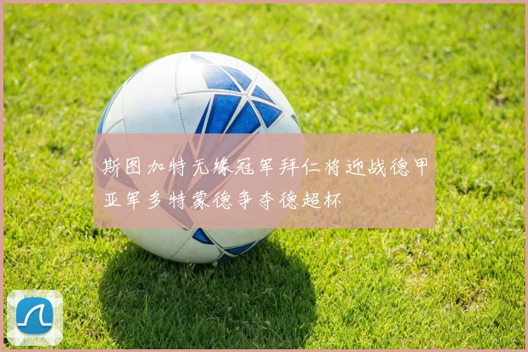 斯图加特无缘冠军拜仁将迎战德甲亚军多特蒙德争夺德超杯